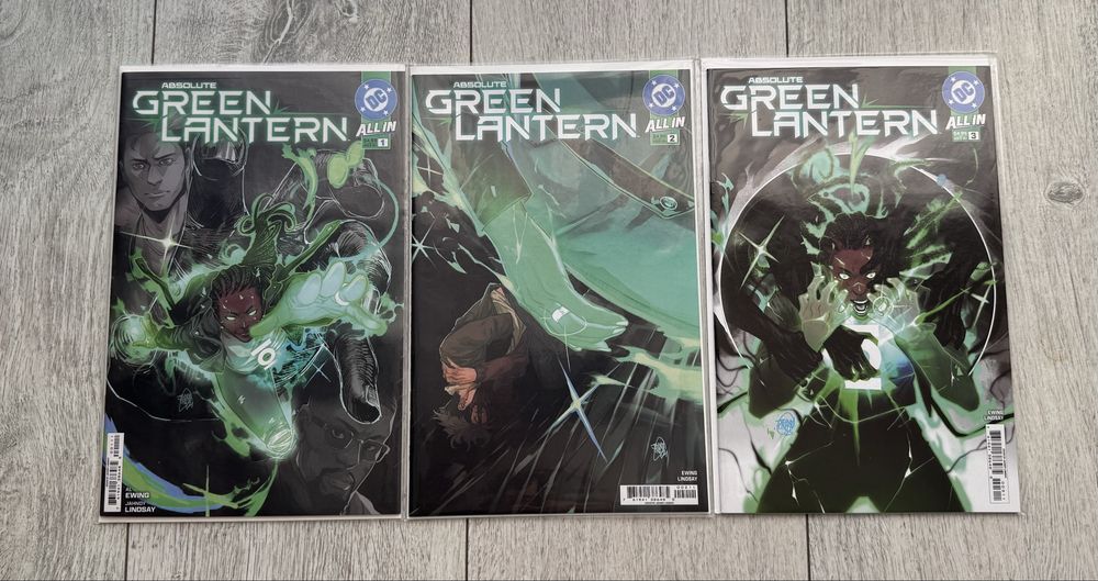 Absolute Green Lantern 1-3 DC Comics