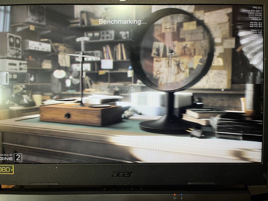 Acer Nitro I5 10500H 6x4.5GHz/15.6/GTX1650Ti