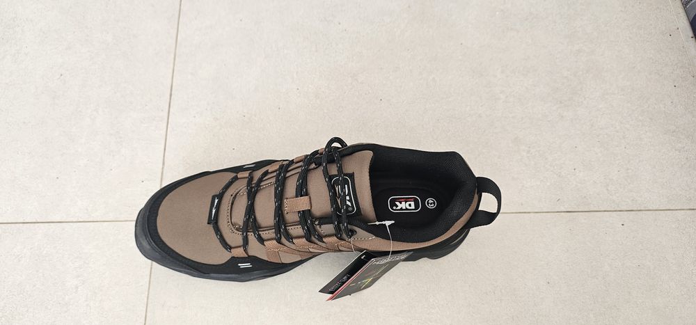 Brązowe buty męskie trekkingowe 36-49 DK Soft Shell