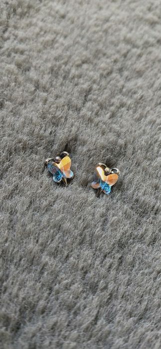 Małe srebrne kolczyki