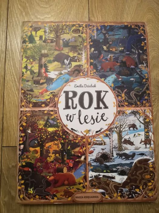 Książka rok w lesie