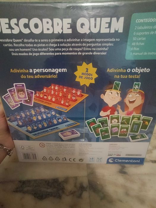 Jogo novo "Descobre quem"
