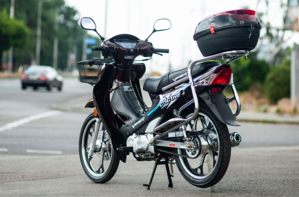 Мотоцикл/Мопед Viper Active 125 (Вайпер Актів)Офіційний з гарантією