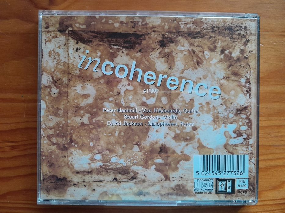 Peter Hammill - Incoherence429959206919229441