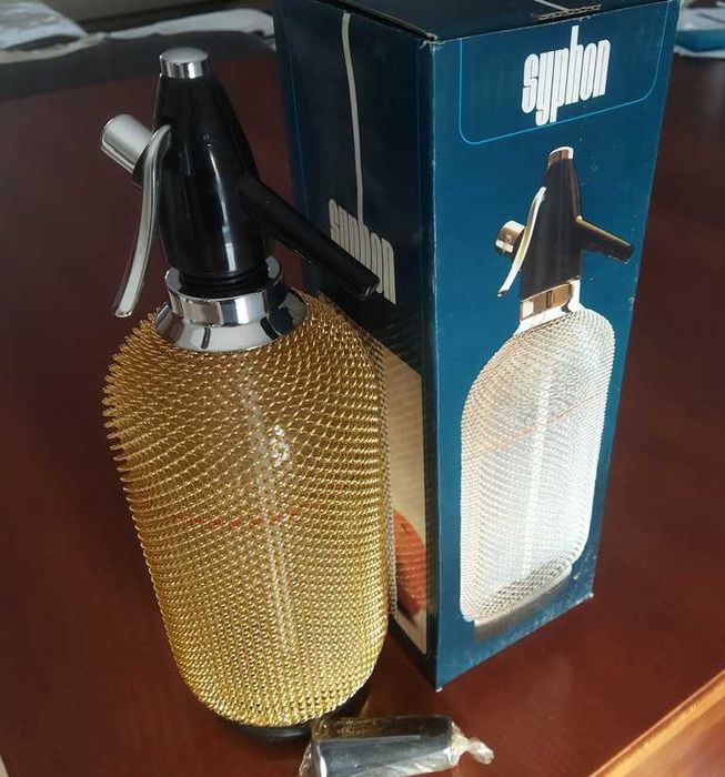 Garrafas sifão / soda / barman - novas