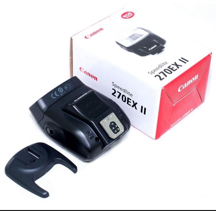Canon Speedlite 270EX II — спалах для фотокамери, як новий
