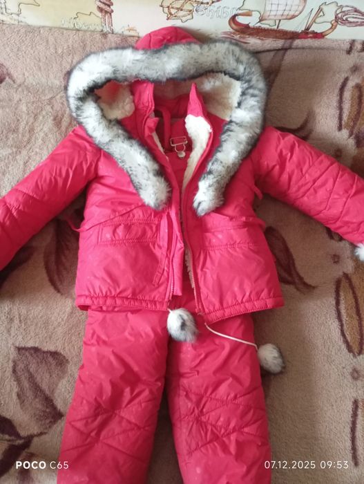 Костюм зимовий для дівчинки