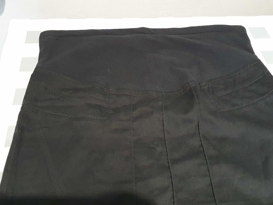 Spódnica ciążowa, czarna. rozm L.