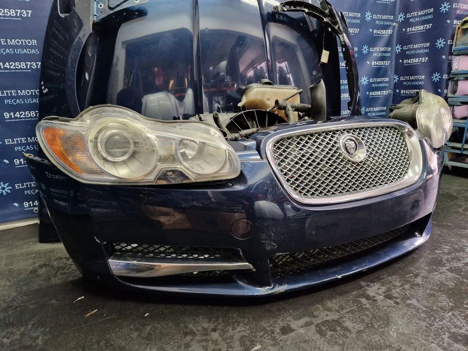 Frente completa usada JAGUAR XF X250 2.7D parachoques guardalamas