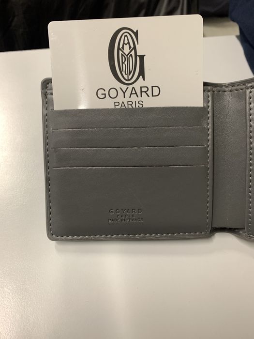 Carteira Goyard Cinzenta
