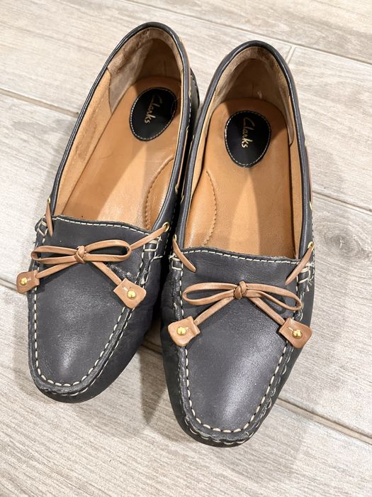Туфлі мокасіни clarks