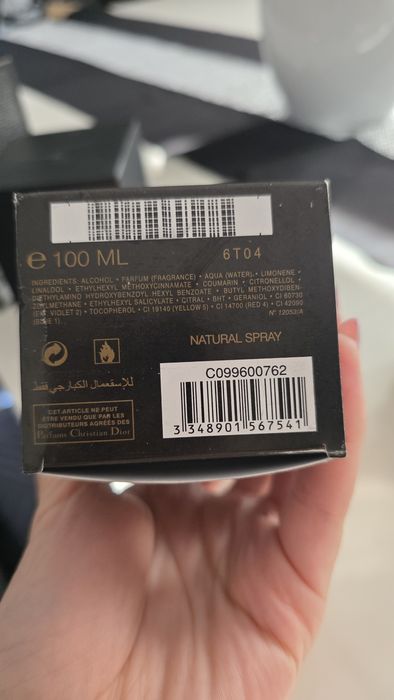 Dior sauvage 100 ml cherry &patchouli