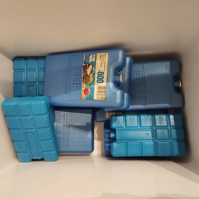 Wkłady chłodzące do lodówki turystycznej