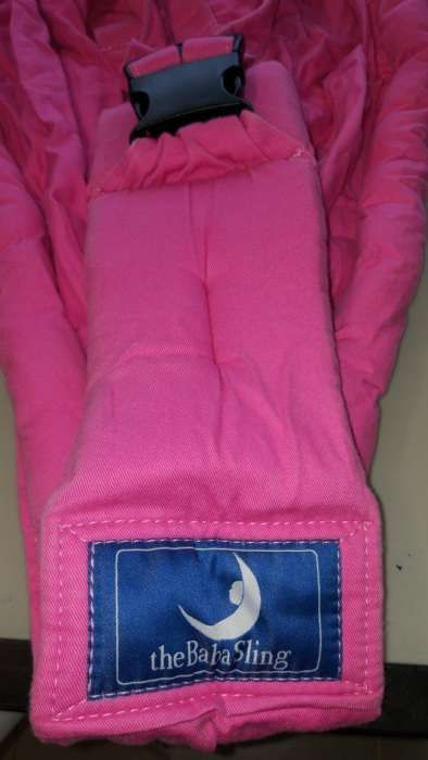 Vendo marsúpio "The Baba Sling" original cor de rosa