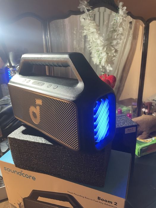 Soundcore Boom 2 80W – Coluna Bluetooth Potente | Caixa