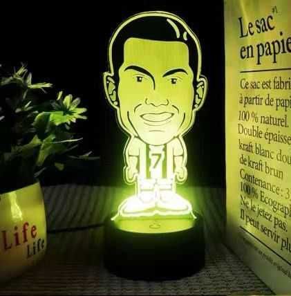 Luzes de Presença Ronaldo ou Messi Novas