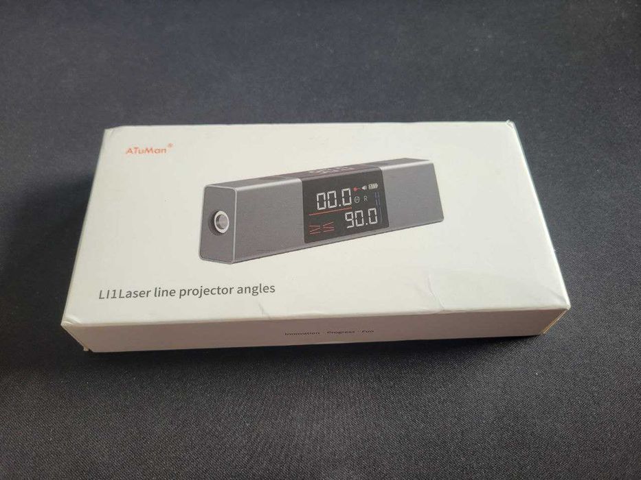 Nível e projetor de ângulo laser DUKA LI1 (digital, 2-em-1)