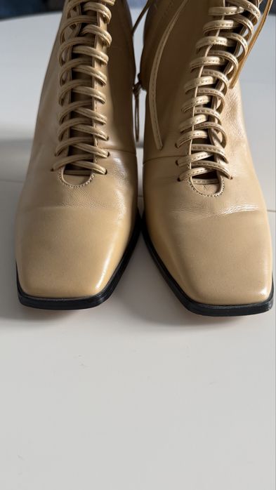 Ботинки бежеві Zara 37