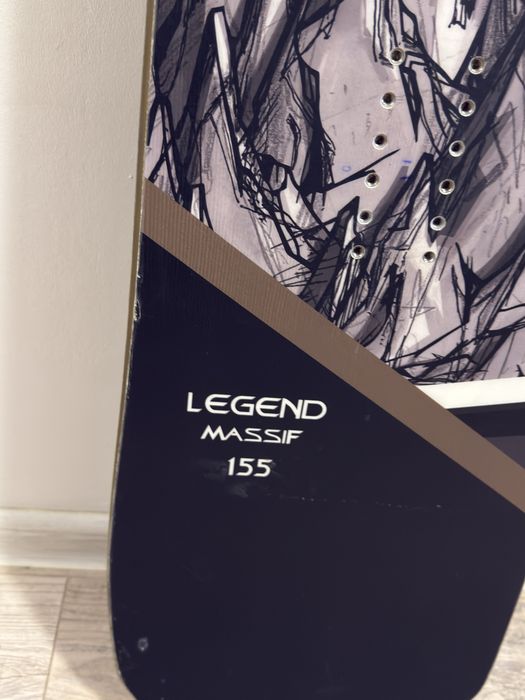 Deska snowboardowa Telos Legend Massif 155W — Jak Nowa!