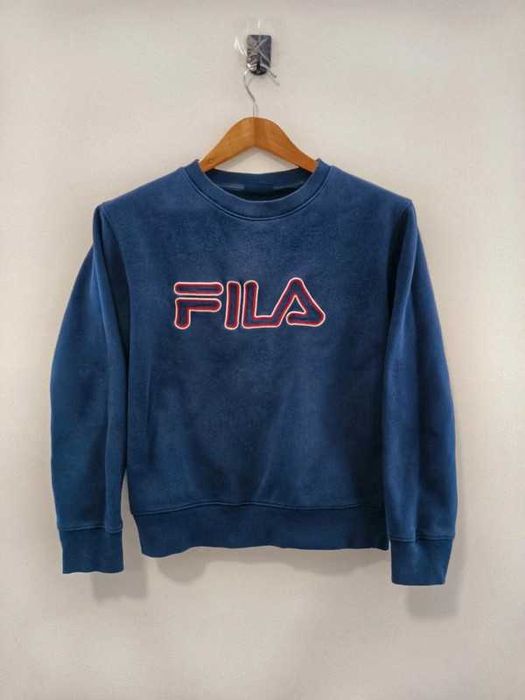 Granatowa bluza damska marki Fila rozmiar S