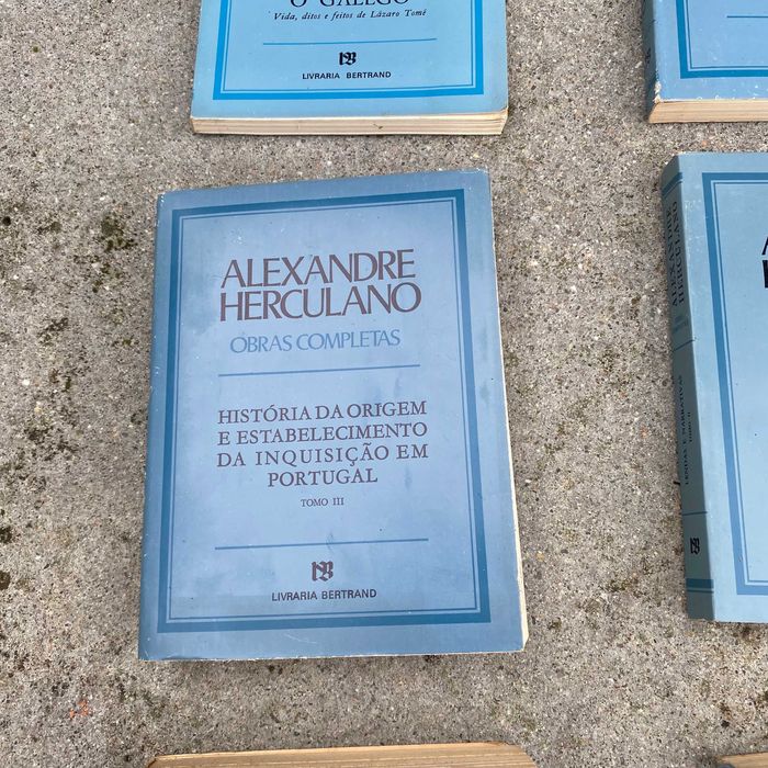 Livros Alexandre Herculano Coleção