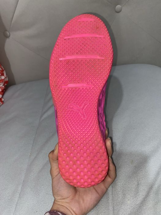 Chuteira Puma Rosa Futsal Nº 41 — Pouco Usada