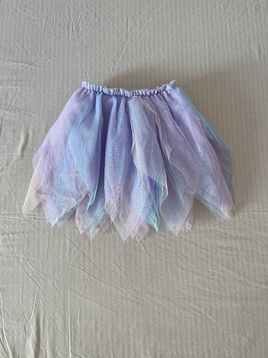 Saia tutu lilás Zara com bandolete a condizer 3-6 anos