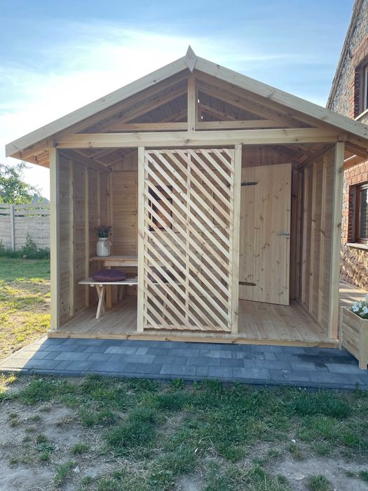 Domek letniskowy altana ogrodowa 6x3