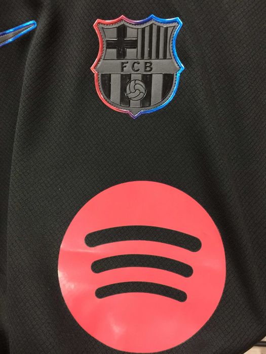 Koszulka wyjazdowa Nike Barcelona #9 Robert Lewandowski Roz L