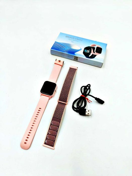 Smartwatch Blackview R3 Max 1.69” Pulsometr IP68 15 dni Różowy