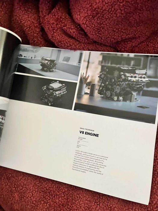 ‼️ПІД ЗАМОВЛЕННЯ ‼️Конструктор двигун Nifeliz V8 ENGINE | Set NF10287