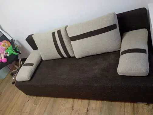 Kanapa rozkładana USZKODZONA dwuosobowa