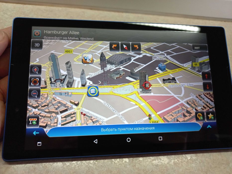 GPS навігатор для вантажного авто TIR / ADR. Android. Європа 2026р!