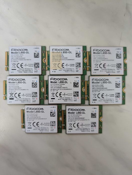 Fibocom L850 L830 LTE 4G модем M.2
