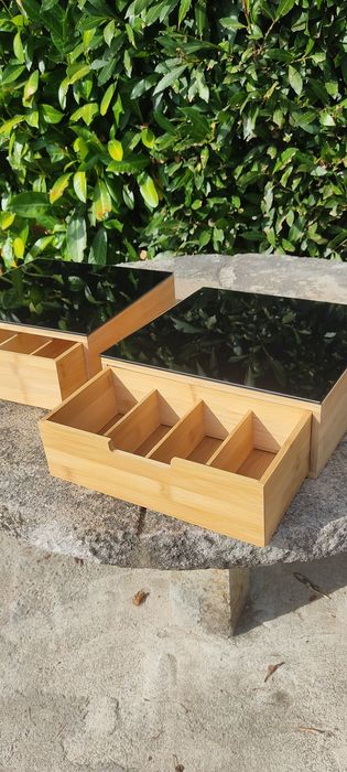 Vários peças em bambu