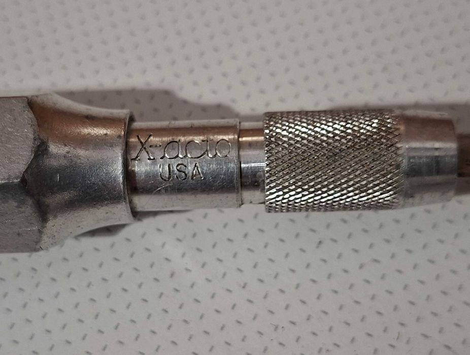 Fantástico e o verdadeiro X-ACTO, vintage, made in USA