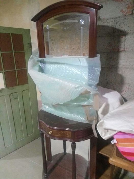 Movel entrada com vidro