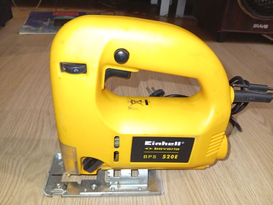 Электролобзик Einhell bavaria bps520e,в хорошем состоянии