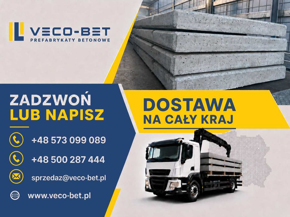 Płyty drogowe MON / betonowe / podwojnie zbrojone / MOCNE