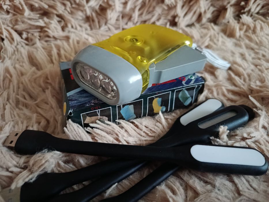 Фонарик, usb лампы.