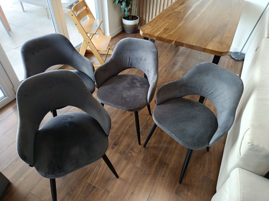 Krzesła Milano BL14 do jadalni 4 szt.