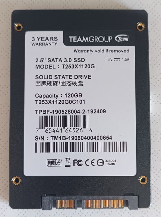 120GB 2.5" SATA 3.0 SSD64752053882371121