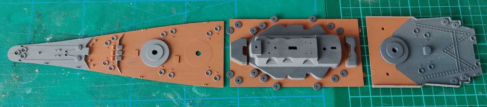 Kit navio Yamato, Fujimi 1/550