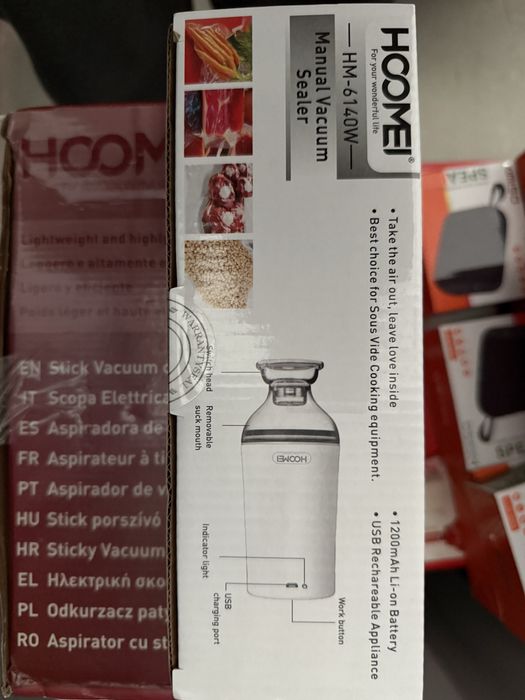 Maquina de vacuo para sacos NOVO NA CAIXA