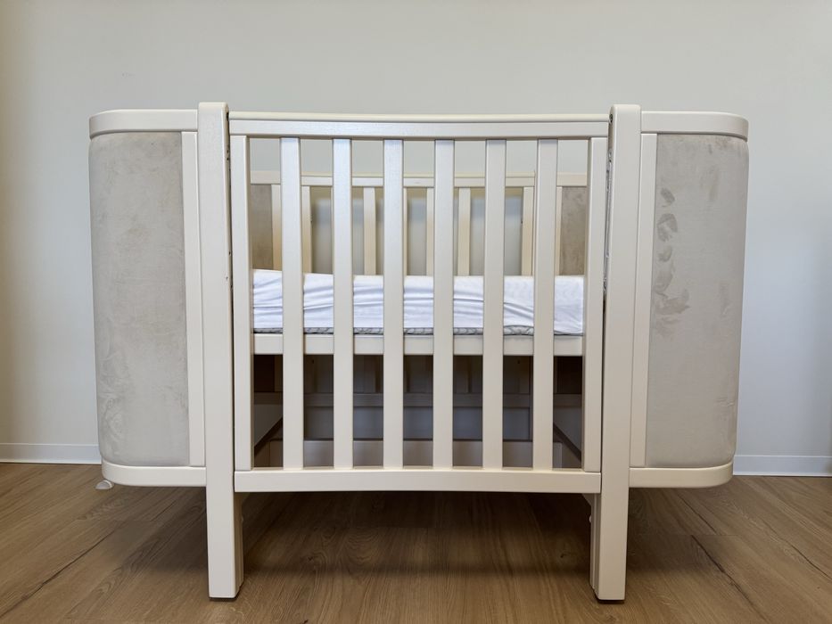 Нове! Ліжечко дитяче +матрац для немовлят + подарунки на 3тис грн!