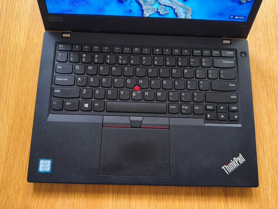 Lenovo thinkpad L490 i7-8565U ram 32 DB DDR4 dysk SSD 256GB