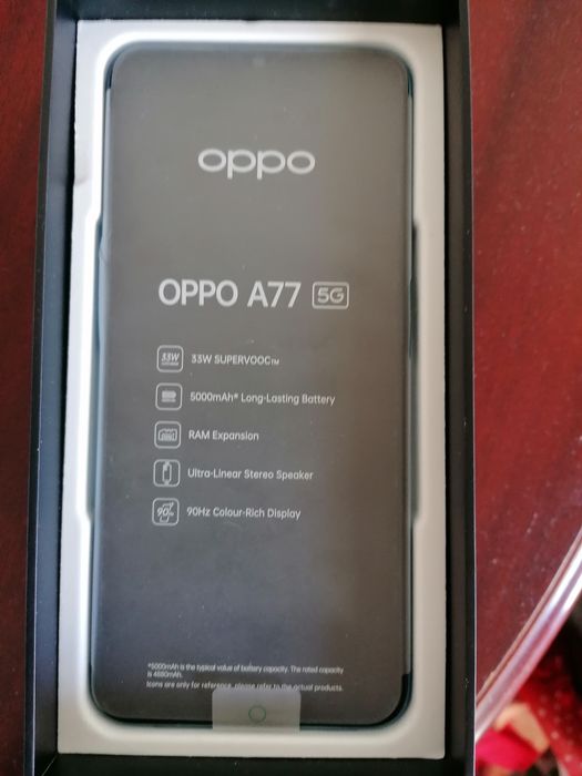 OPPO A77 5G novo com garantia