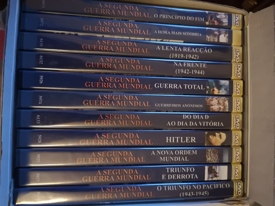 Segunda guerra mundial - Colecção nova completa em DVD