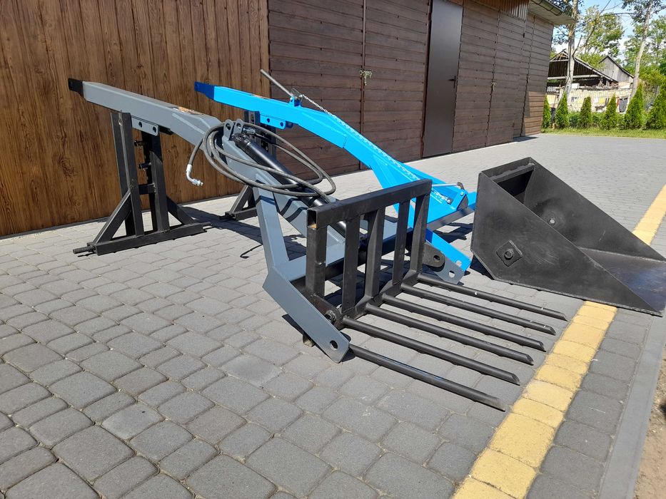 Podnośnik, widły na tył ciągnika tur do obornika Filpol