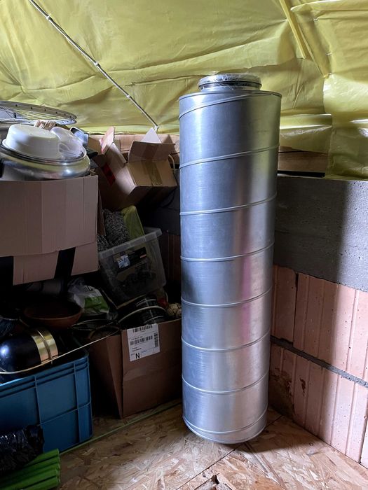 Tłumik akustyczny fi 150mm 90cm